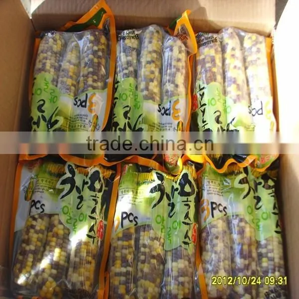 vacuum packed corn