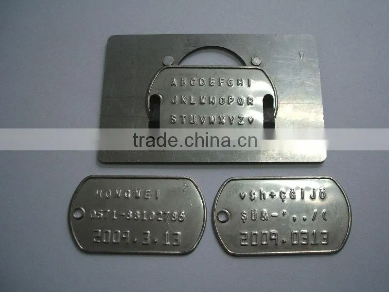 embossing equipment(Common+Italic+MV characters)