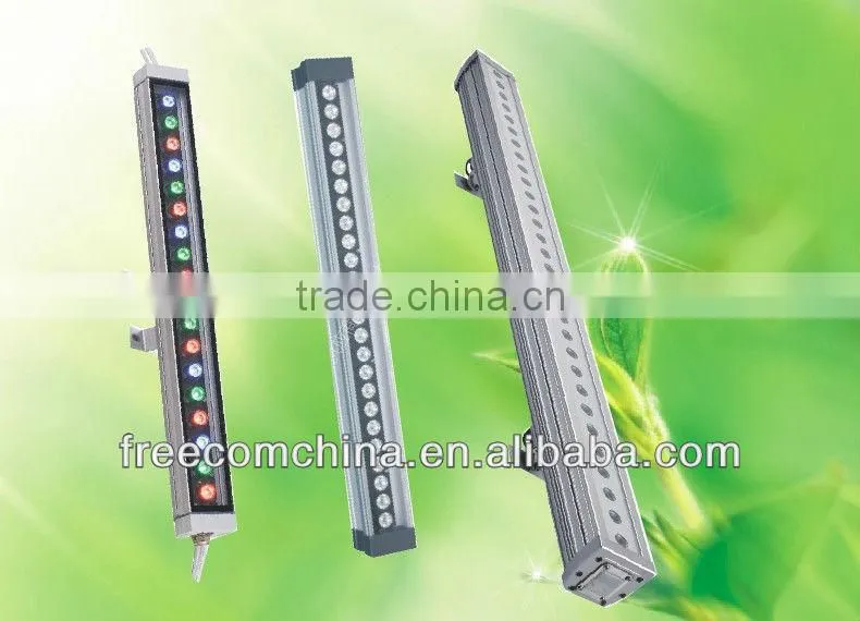 OEM durable 18w aluminium wall surface led outdoor wall washer lamp shade
