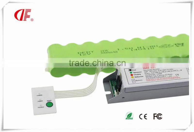 Led panel light emergency power pack kit, 3 hours duration, emergency inverter with CE Rohs FCC approved