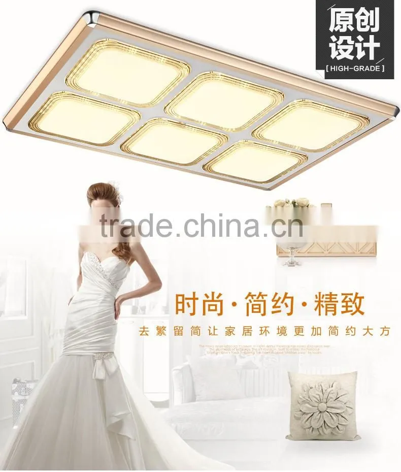 Aluminum alloy frame lighting China led ceiling acrylic ceiling lamp