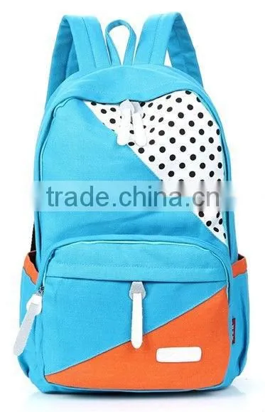 2016 China supplier boy canvas backpack durable large capacity school bag fancy outdoor sport bag