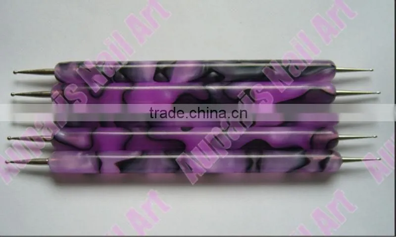 5pcs* 2 Way Nail Art Tool Set PRO Marbleizing nail dotting tool/Nail Dotting Tool