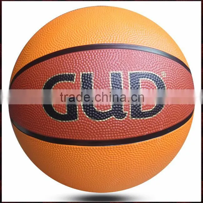 rubber basketball size 7 in bulk, alternating colored official size rubber basketball