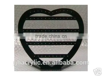 GH-RZ355 Contemporary design modern Acrylic Earring Display Card,Plexiglass Earring Display