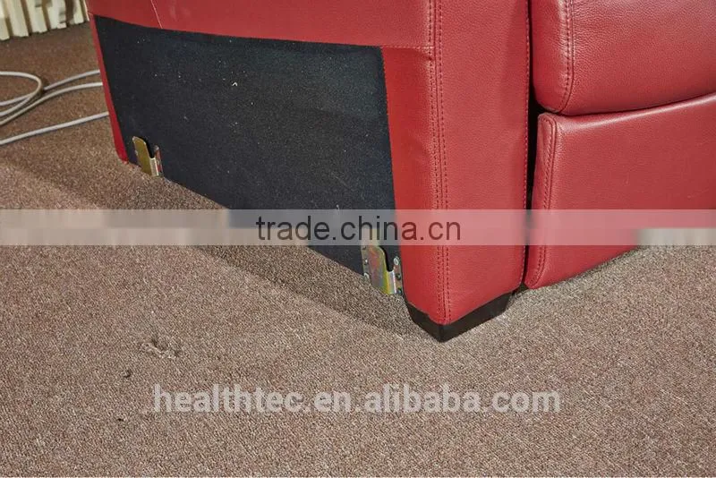 Luxury red home cinema sofa recliner chair
