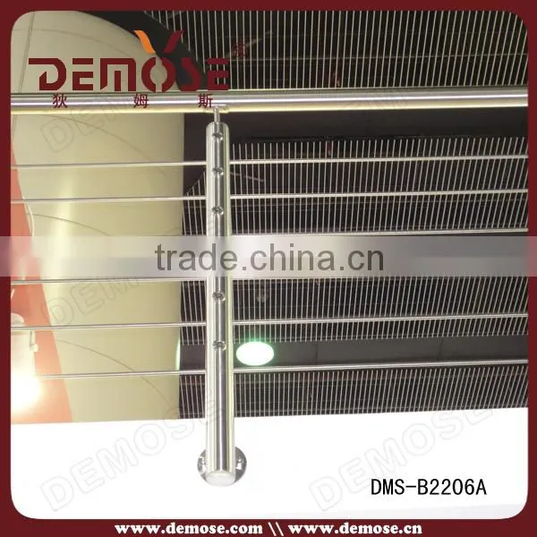 side mounted deck cable railing/wire balustrade for patio