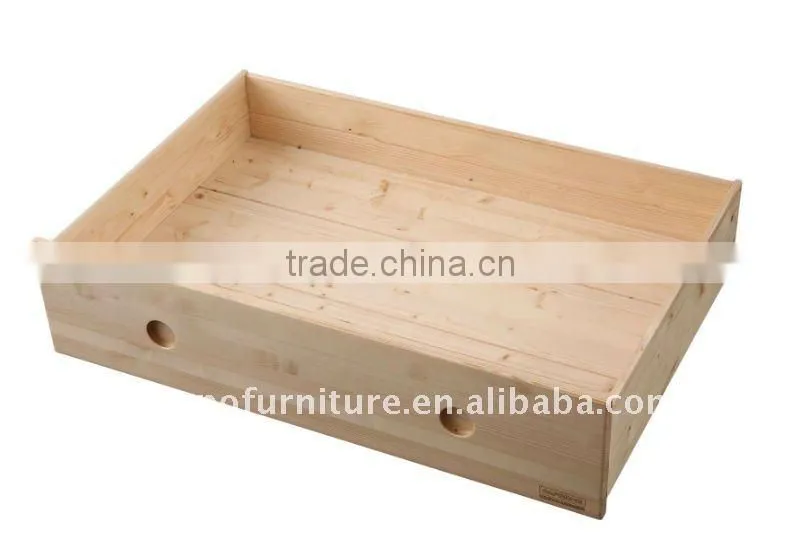 single double bed underbed drawer trundle bed with drawer storage#SP-P014S