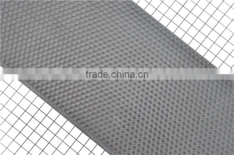 Black plastic comb foundation sheet for bee keeping