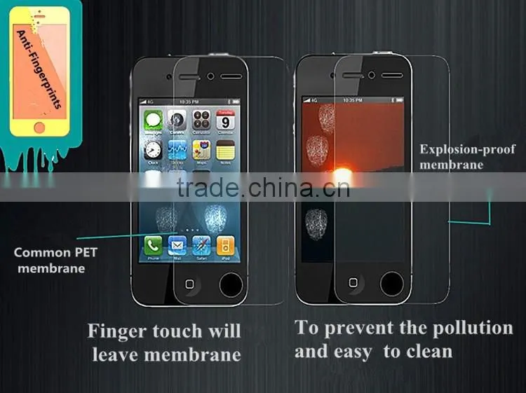 Super thin 0.26mm thickness tempered glass screen protector TPU material explosion-proof membrane for iphone smartphone