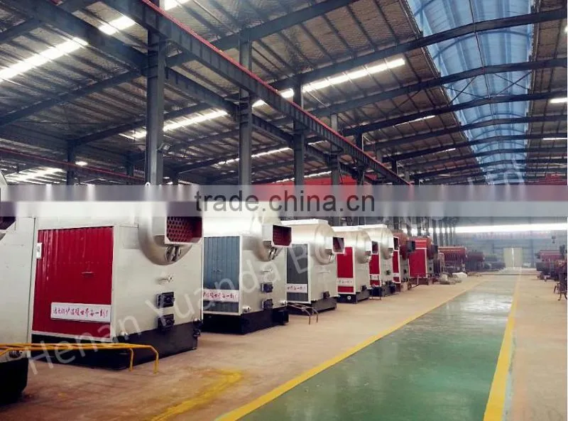 DZH2 2000KG steam per hour wood boiler price