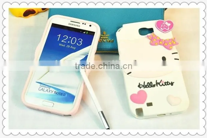 2013 New Arrival Cute Animal Shaped Silicone Lighter Mobile Phone Cases for Sumsung Note2/N7100/9500 S3/I9300 "11"