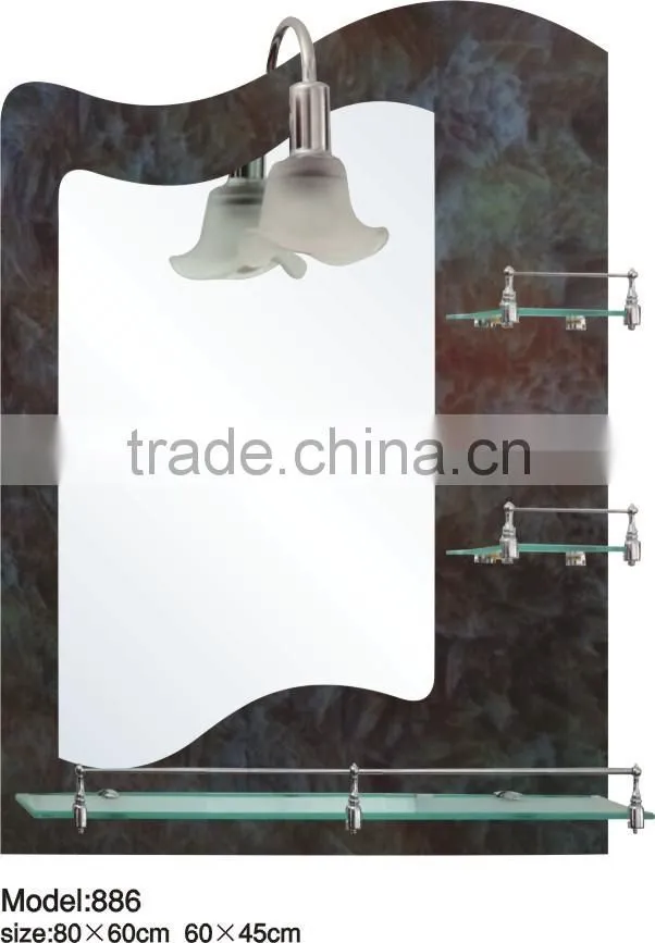 2015 high quality double layer bathroom mirror 890