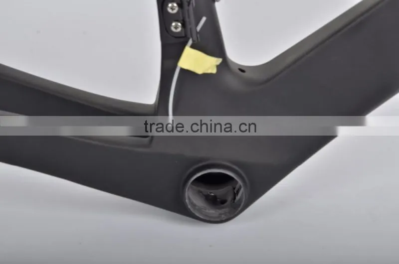 2016 High Performance TT Bike Frame , Aero Racing time trial carbon tt bike frame