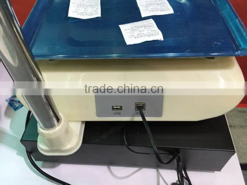 40kg digital price label printer scale