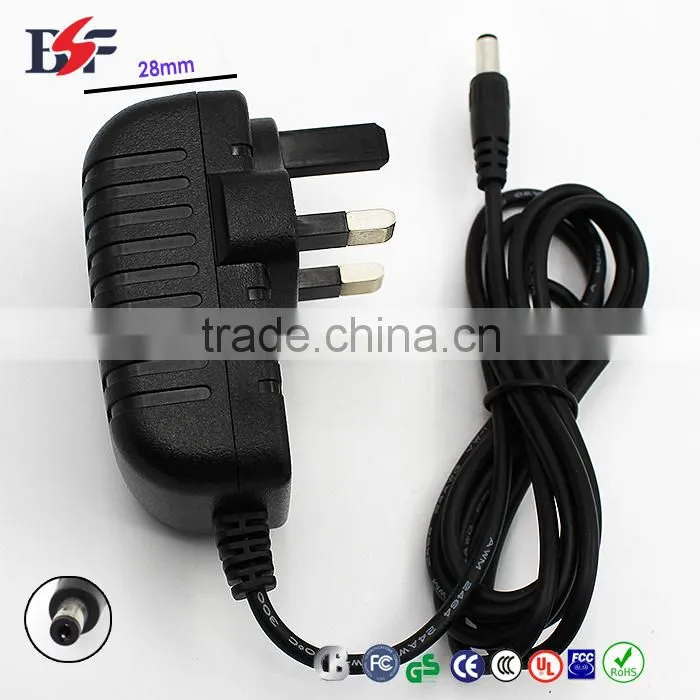 AC DC 9v1a power adapter UL FCC ROHS CE GB
