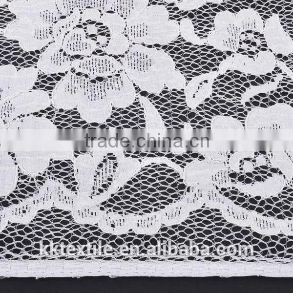 New arrival China supplier 60% cotton 40% chinlon guipure lace fabric