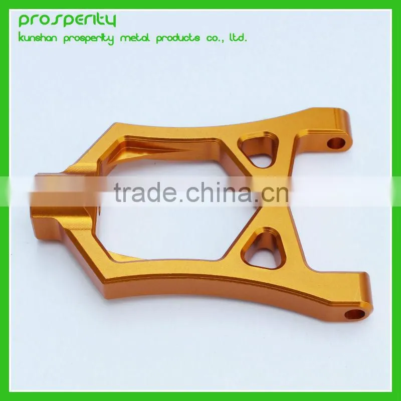 aluminum anodized spare parts with cnc milling processing