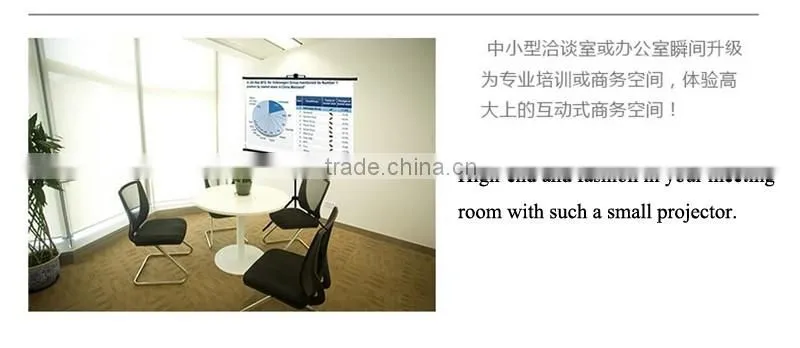 2016 new style Mini portable smart mobile projector