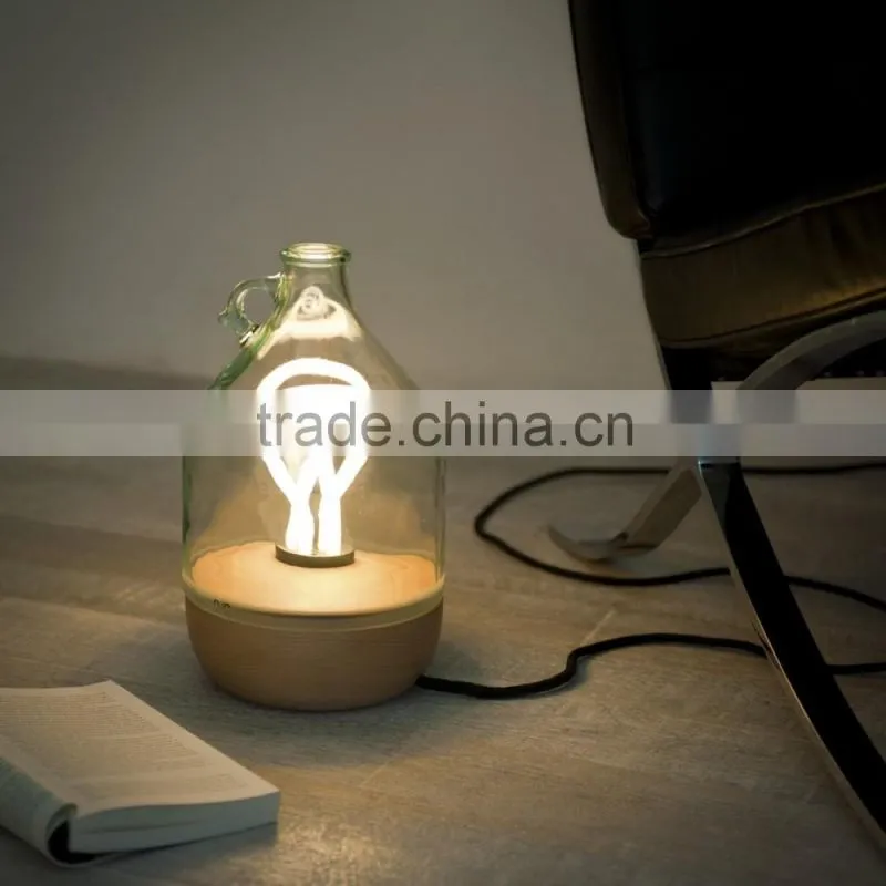 White Glass Led Creative Energy Saving Bulb Funny Design For Home House Hotel Villa Room