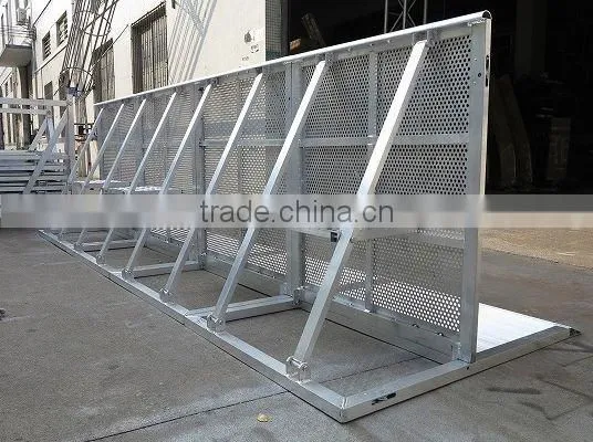 A-BART01 Aluminum barrier, crowd control barriers, folding barricades, fences