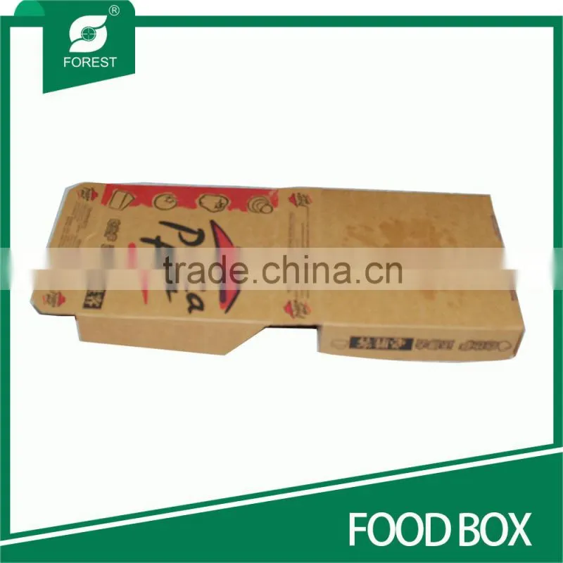 MEDIUM BROWN PIZZA BOX CORRUGATED TAKE AWAY FOOD PACKAGING BOXES