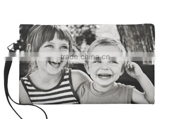 Customizable design animals digital printing wristlet clutch bags