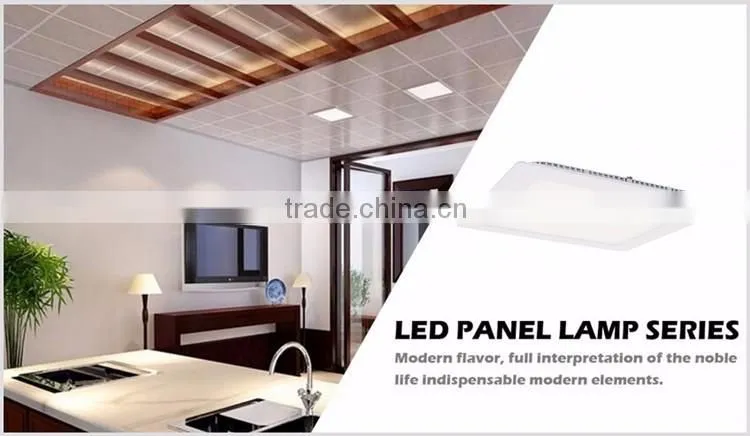 Free Shipping China SMD Slim Downlight Lamp 300x300mm Ultra Thin Ceiling Recessed Dimmable Square LED Panel Light For Office