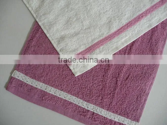 affixed cloth towels