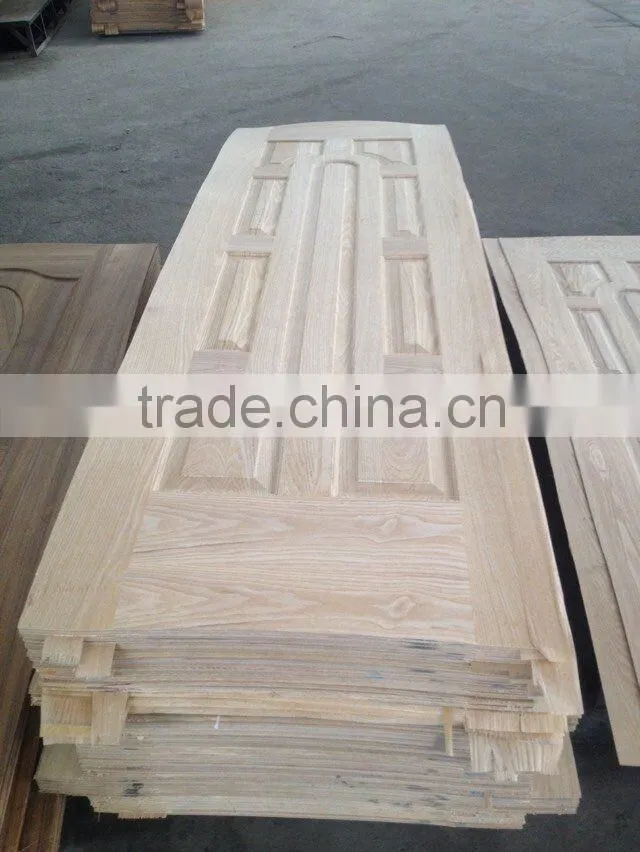 wood veneer door skin/teak wood door skin/molded melamine door skin