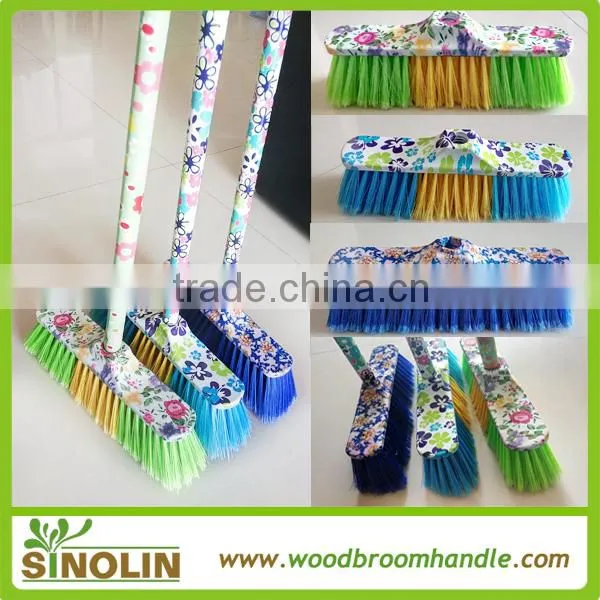 metal broom mop handle stick with italian thread and length 60~180cm x diameter 2.2~3.6cm