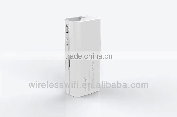wireless router 3g hotspot pocket wifi with 4400mAh power bank
