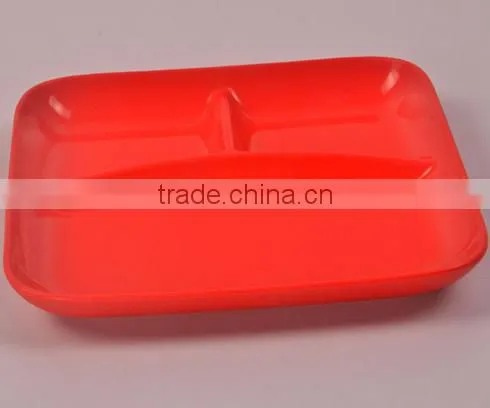 Hot Sale BPA Free 9" Silicone Baby Divided Plate