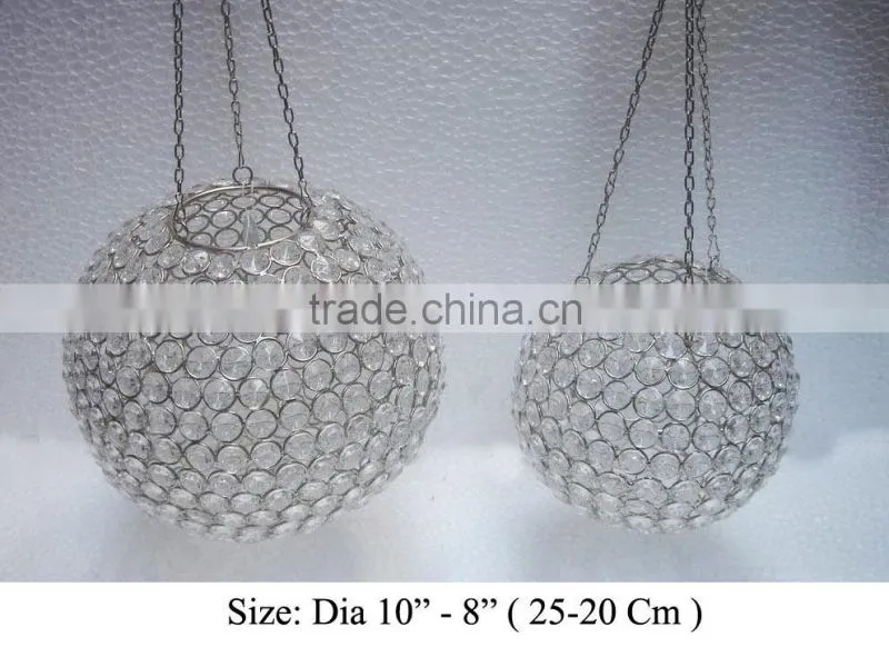 Wedding Crystal ball chandelier