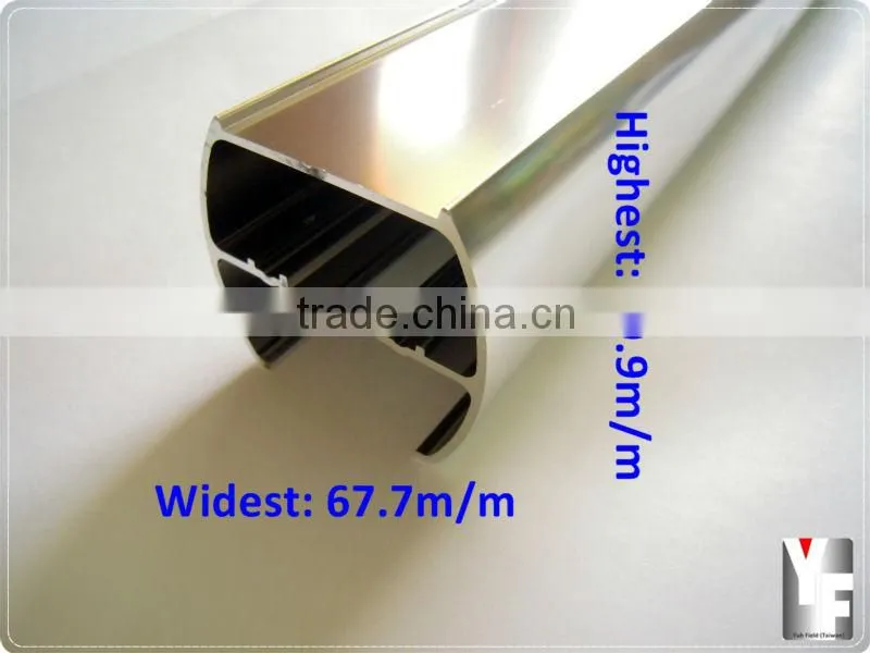 Made in Taiwan OEM/ODM aluminum profiele round tube aluminum