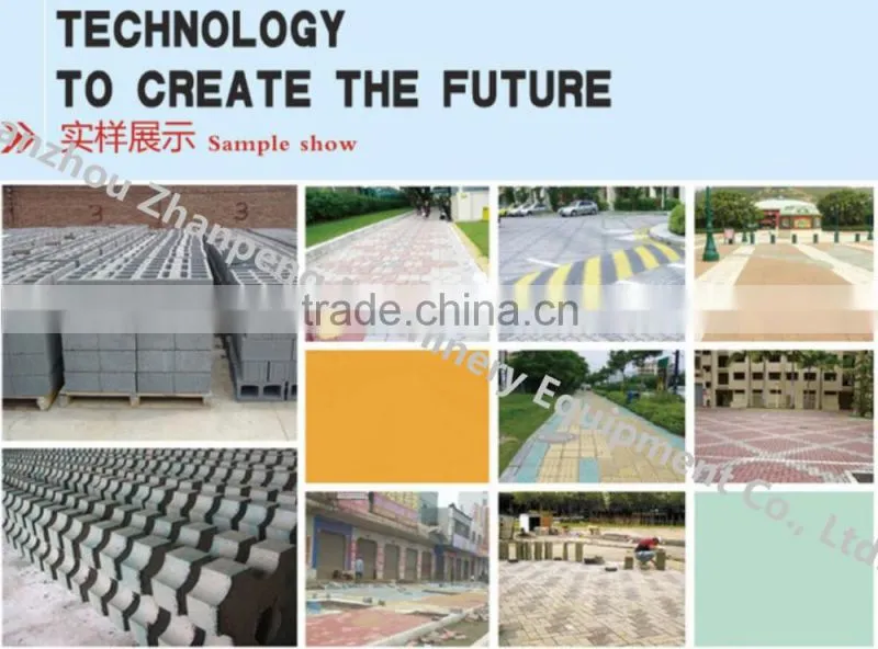 Hot selling Automatic QT6-15solid block making machine brick production line