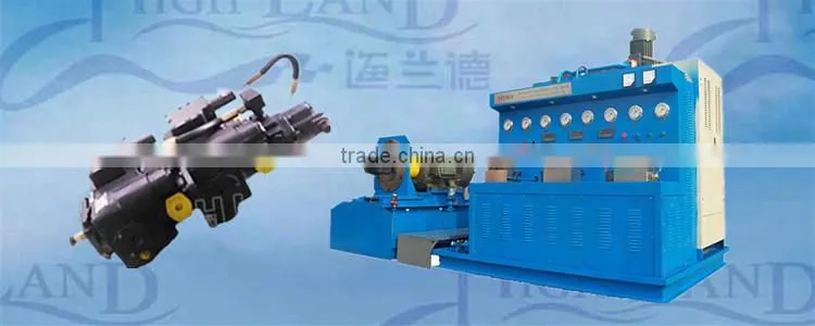 easy operated hydraulic table for testing hydraulic pressure/flow rate