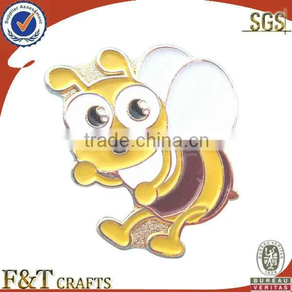 custom shape metal animal badge for promotion