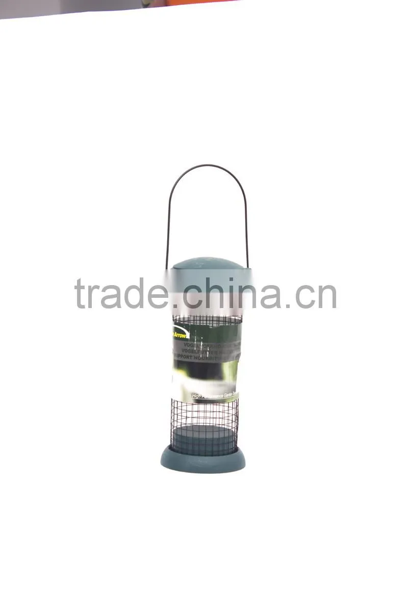 SHORT SCREEN TUBE BIRD FEEDER 9.5X20CM