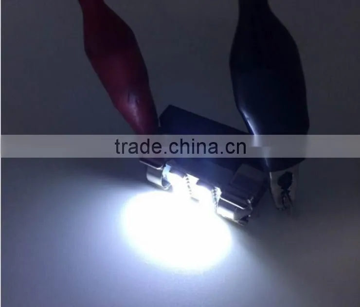 4 SMD 5050 White Red Blue Color Festoon LED Car lamp for universal car