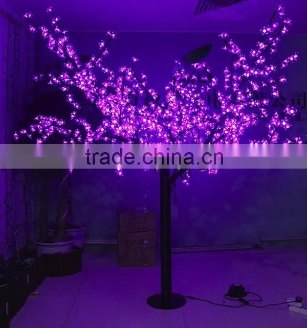 Fake Color Changing Led Cherry Blossom Tree Light with High Quality