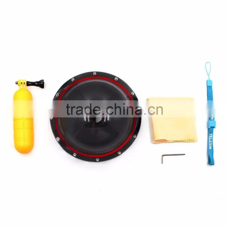 Xiaomi yi camera Underwater photography 6" Acrylic Dome Port for promotion