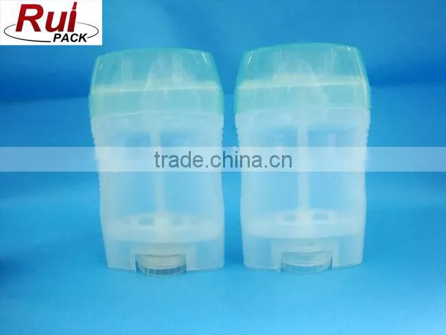 Plastic deodorant container, twist up deodorant container, PP deodorant