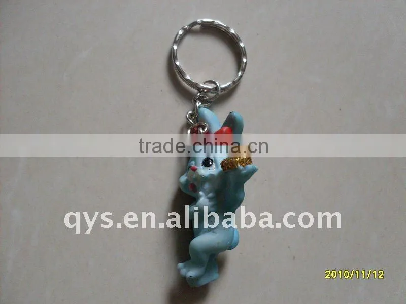 lovely rabbit keychain