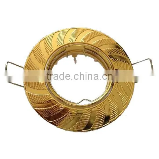 Fashion style with cheap price zinc die-casting body downlight gu10 bulb fixture
