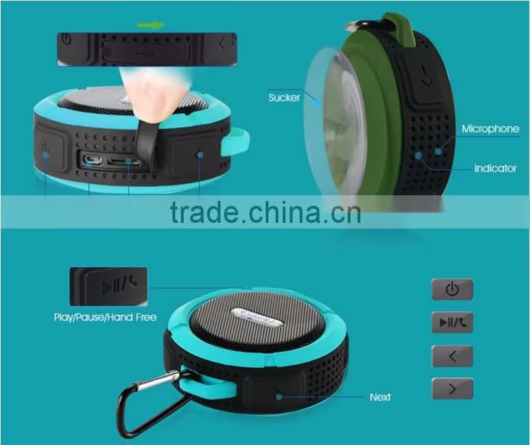 2016 Amplifier Bluetooth speaker the best wireless portable audio microphone Speaker