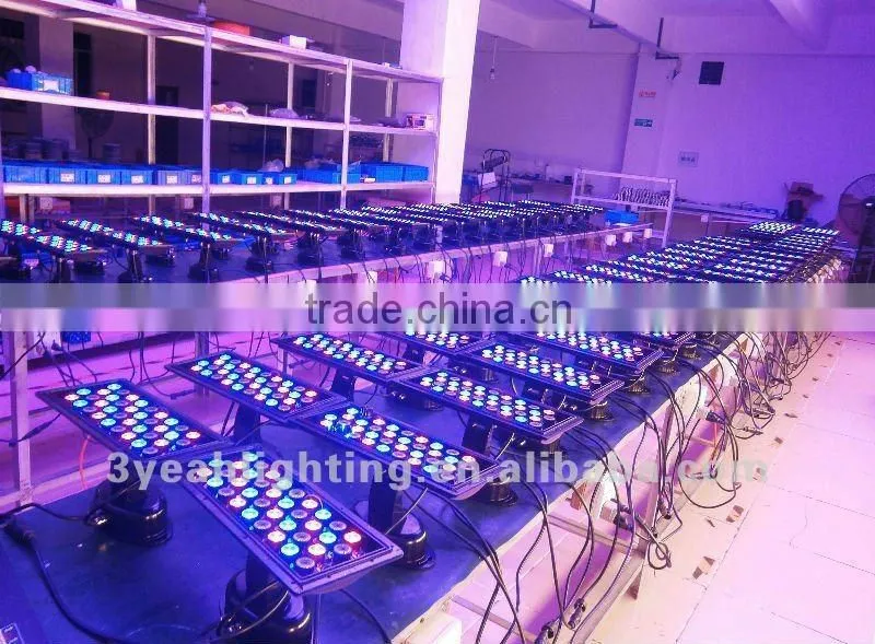 IP65 1 watt 36pcs light 3 in 1 rgb led wall washer