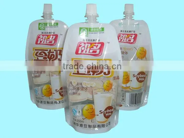 Hot sell stand up pouch with spout for liquid