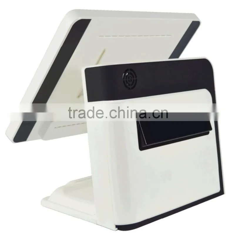 IZP010 Touch Screen Pos Terminal With VFD Custom Display With Win7 System