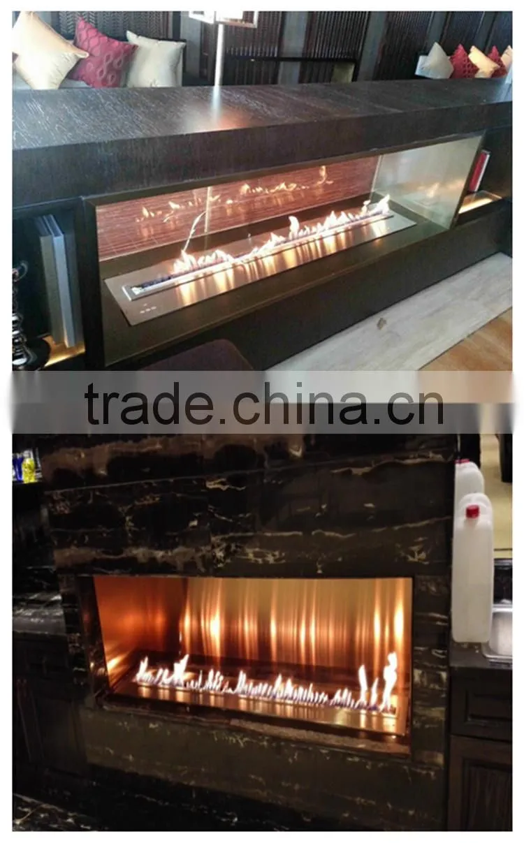 ethanol fireplace insert burner / liquid alcohol fireplace 500*180*100mm